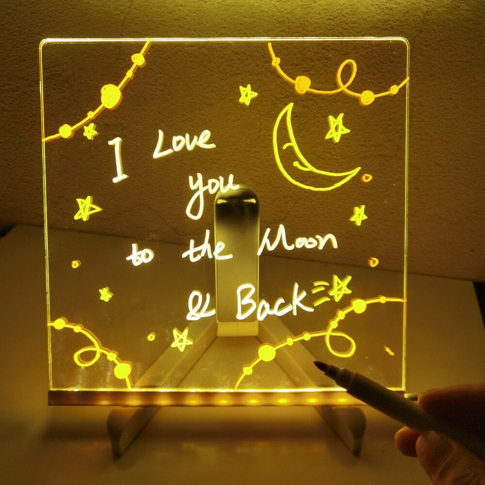 (🌲Early Christmas Sale🎁)-✨LED Note Board with Colors🎨