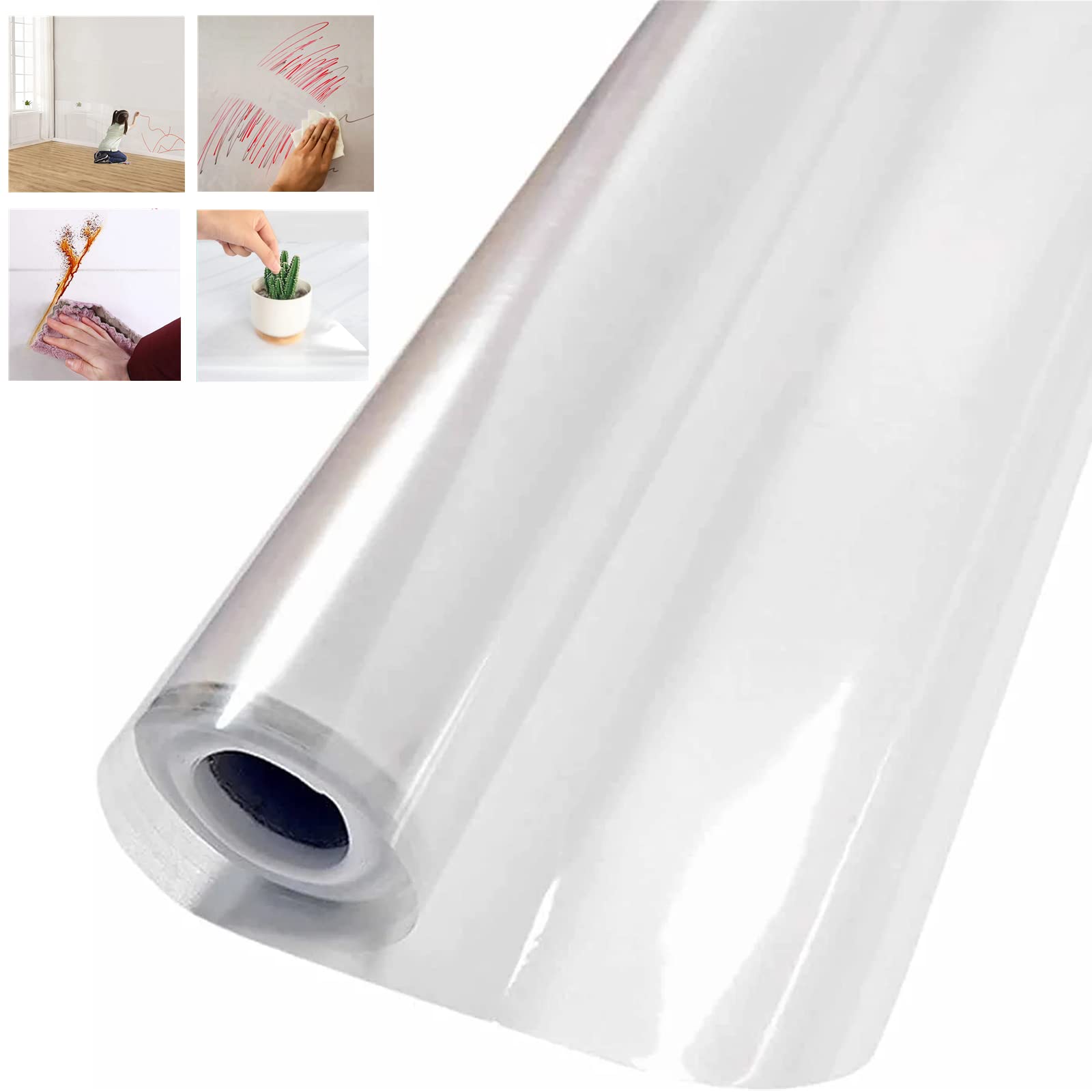 💥Really useful!!! - 🔥Electrostatic Absorption Wall Protective Film