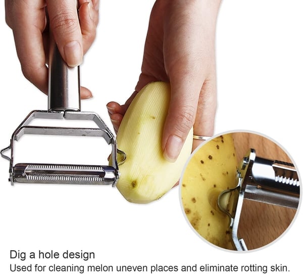 (🎁2023-Christmas Hot Sale🎁)🔥  49% OFF -Stainless Steel Multifunctional Peeler