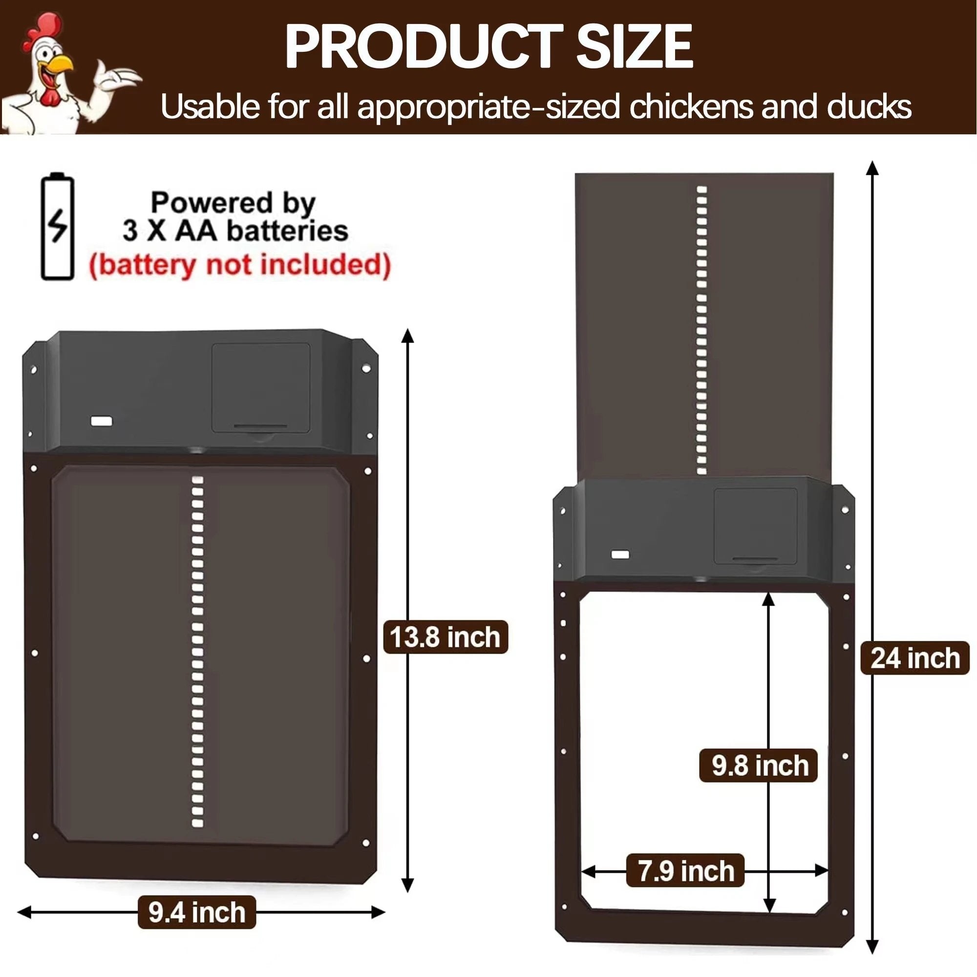 🎉LAST DAY 49% OFF🎉 - Automatic Chicken Coop Door