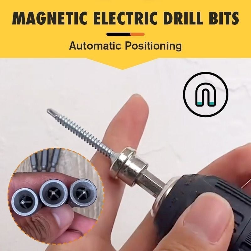 🎁2024 New Year Hot Sale🎁(🎅HOT SALE NOW-49% OFF) Magnetic Collar Positioning Screwdriver Bits (5PCS/SET)