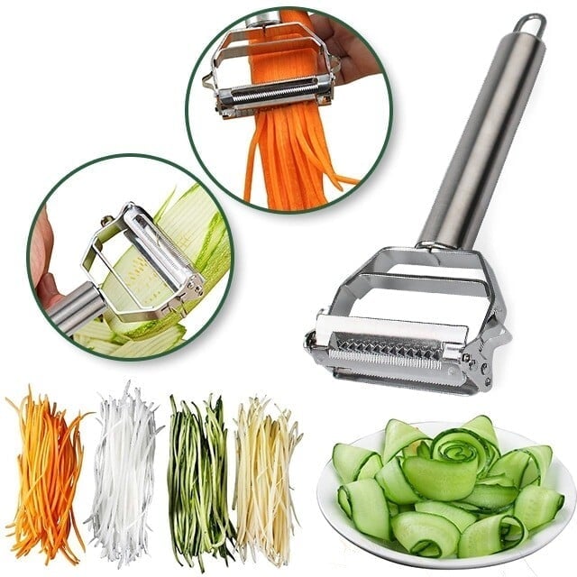 (🎁2023-Christmas Hot Sale🎁)🔥  49% OFF -Stainless Steel Multifunctional Peeler