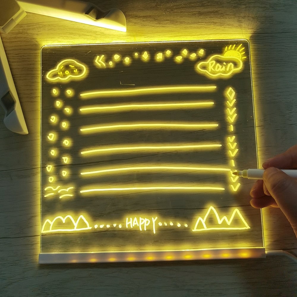 (🌲Early Christmas Sale🎁)-✨LED Note Board with Colors🎨